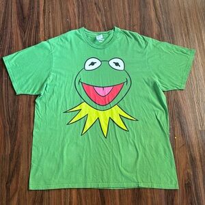4/$45 Disney Kermit the Frog T-Shirt 2XL Oversized